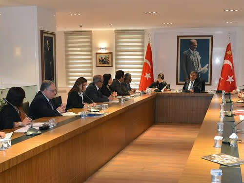 Cumhurbaşkanı Gül, BM Kuruluşlarının Temsilcilerini Kabul Etti 